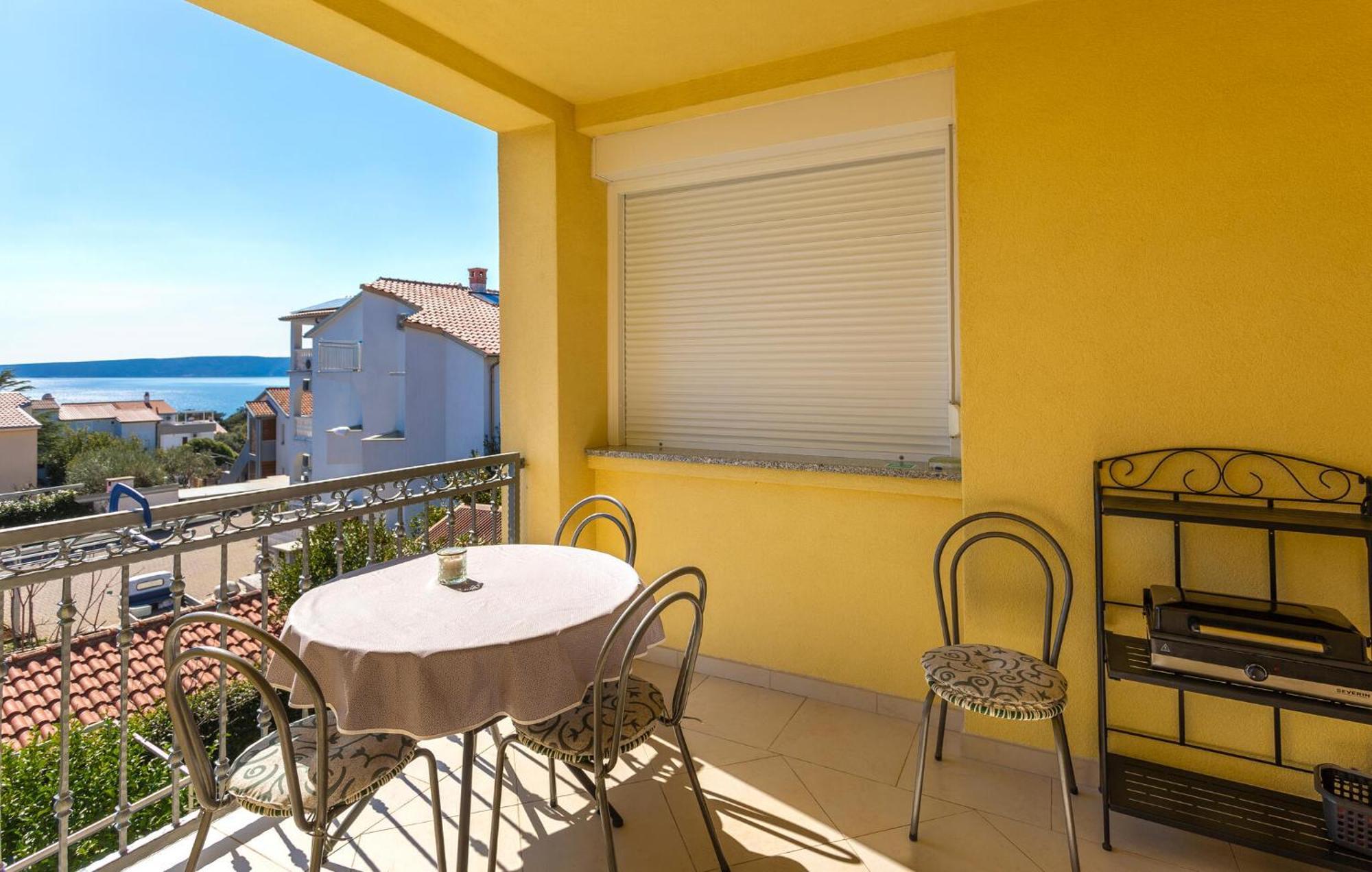 Nice Apartment In Krk With House Sea View Krk Town Exterior foto